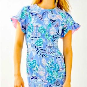 Lilly Pulitzer Lapis Lanterns dress